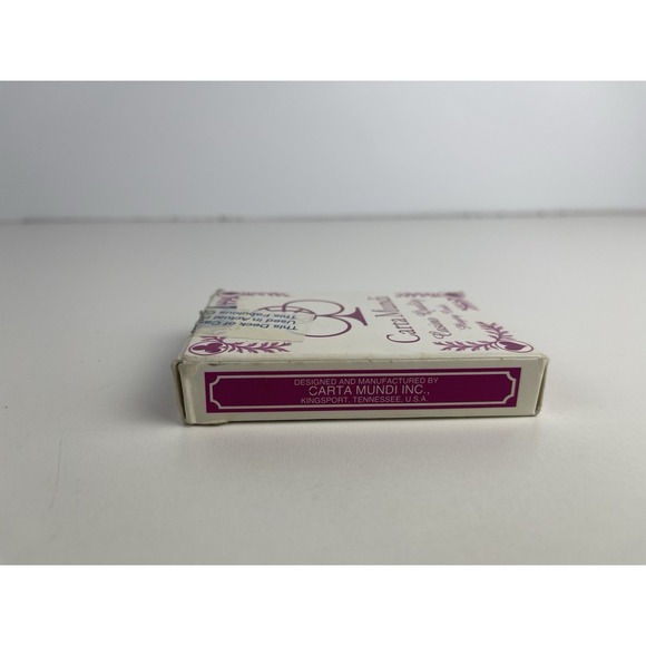 CASINO QUALITY Playing Cards - CARTA MUNDI Pink - Picture 4 of 6